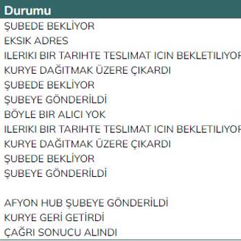 UPS Türkiye Ankara Hub Şubesi Kargomu 1 Haftadır Getirmiyor