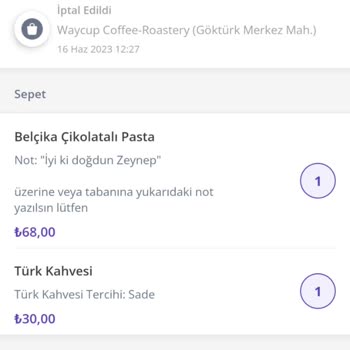 Getir Teslimat Veya İade