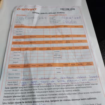 DSmart Firması Hakkında Uydu Sistemi Olmamasına Rağmen İptal İşlemi Yapılmadı