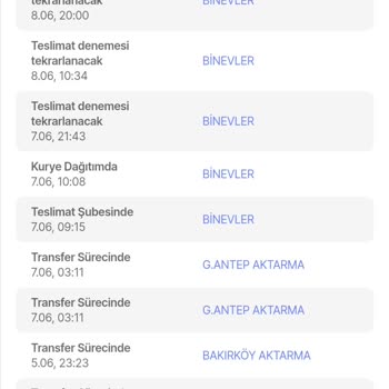 MNG Kargo Gaziantep Teslimat Yapmıyor.