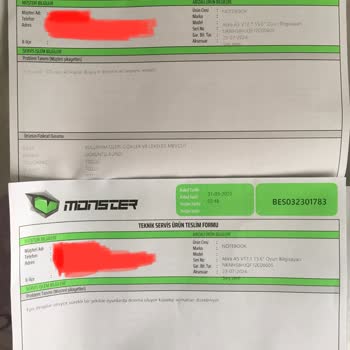 Monster Notebook FPS Drop Ve Diğer Yazılımsal Sorunlar