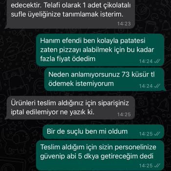Domino's Pizza Promosyon Pizza Sistemlerinde Gözükmediği İçin Mağdur Edildim