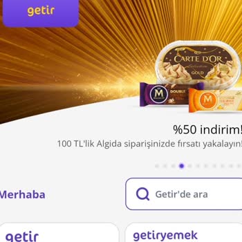 Getir Firmasının Aldatmaca İçeren Kampanyası