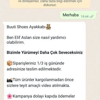Alışveriş Buuti Shoes Adlı Instagram Sayfasından Şikayetçiyim