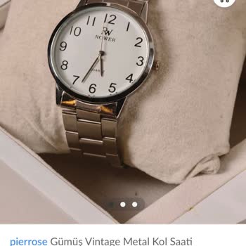 Dolap Uygulaması Üzerinden Satın Aldığım Saat Çalışmıyor