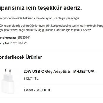 Apple Sahte Şarj Adaptörü