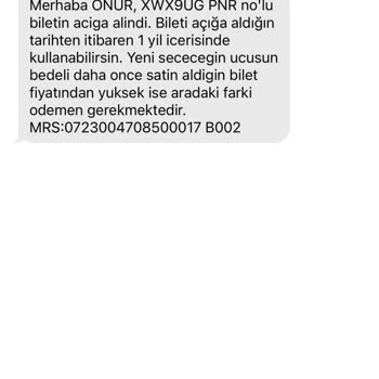 Pegasus Para Ödeyerek Açığa Aldırdığım Bilet İçin Tekrar Para Talep Ediliyor