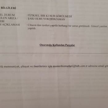 Samsung Telefon S20 Memnuniyetsizliği