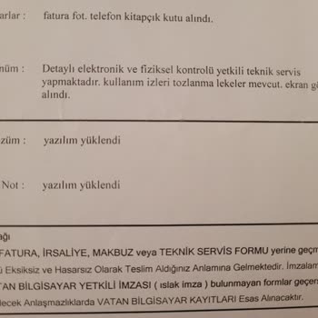 Samsung Telefon S20 Memnuniyetsizliği