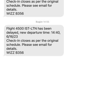 Wizz Air Rötarlı Uçuş