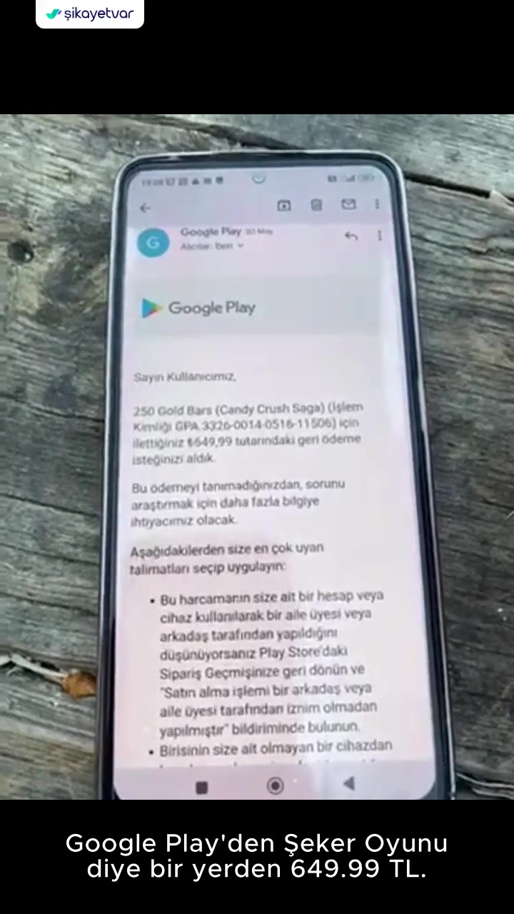 Google Play İade Talebimi Yanıtsız Bıraktı videonun kapak resmi
