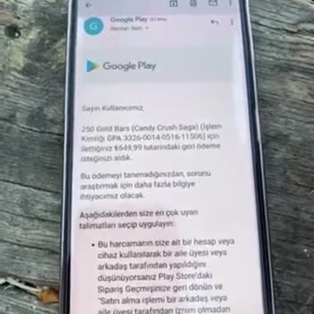 Google Play İade Talebimi Yanıtsız Bıraktı