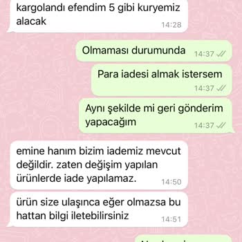 Deep Atelier Kabul Ettiği İadeden Cayma