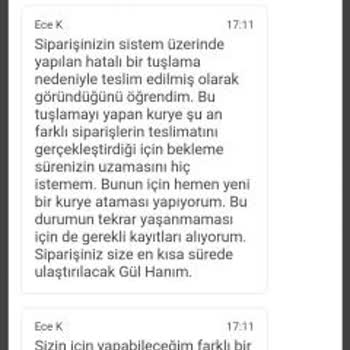 Yemeksepeti Teslim Edilmediği Halde Teslim Edildi Gösterilen Sipariş