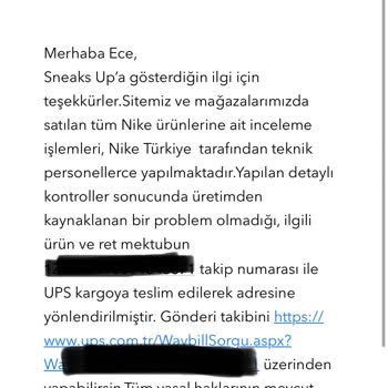 Nike Üretim Hatasını Kabul Etmiyor.