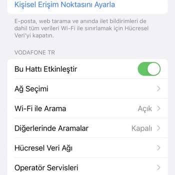 Vodafone E-Sim Sinyal Sorunu Ve Sorumluluk Almadan Satış Mükemmel Bir Şey