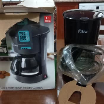 A101 Filtre Kahve Makinemizin Cam Kısmi Elimize Kırık Ulaştı