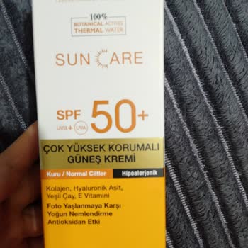 Bioxcin Güneş Kremi Yaktı