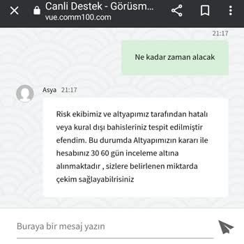 Betgaranti Çekim İşlemini Defalarca İptal Ettiler Ve Hesabi Bloke Ettiler