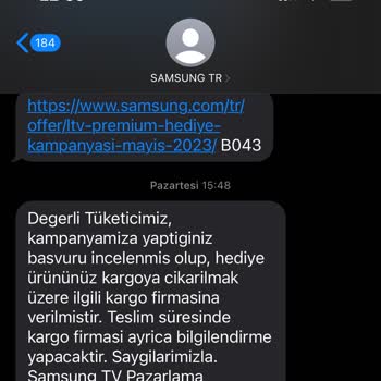Samsung TV Kahve Makinesi Promosyonu Kampanyasını İnkar Ediyor!