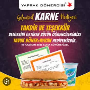 Yaprak Dönercisi Aldatıcı Reklam Yapıyor