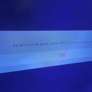 Konami Pes 2020ye Giremiyorum
