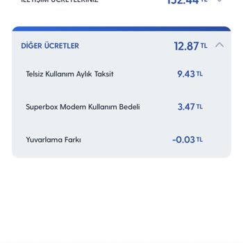 Turkcell Modem Kullanım Bedeli