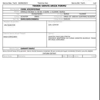 Onvo Ov-012 X Plus Yanlış Şarj Adaptörü