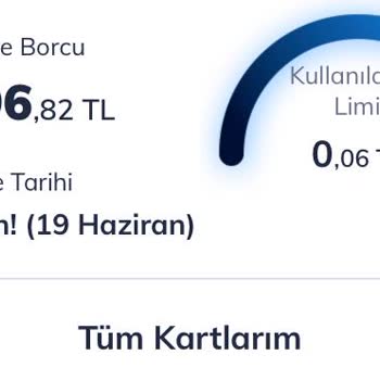 QNB Finansbank Tüm Borcumu Kapamış Ve Bu Ay Ödeme Olarak Yansıtmıştır