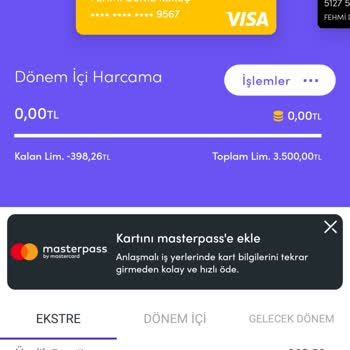 Akbank Axess Bu Yıl Önceki Yıllarda İade Ettiği Aidatı İade Etmiyor.