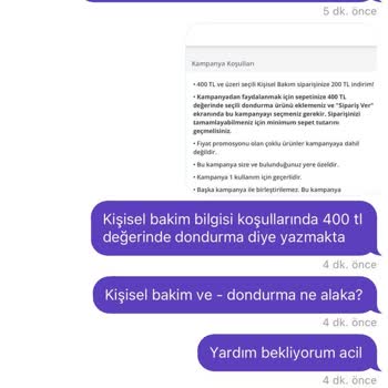 Getir Büyük Kampanya Sorunu Ve Müşteri Hizmetlerine Bağlanamama