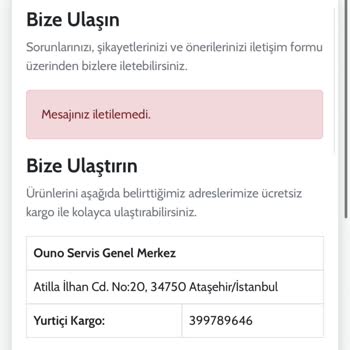 Vodafone'dan Alınan Arızalı Telefon