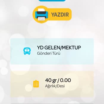 PTT Kargo Mektuptan Alınan Gümrük Vergisi