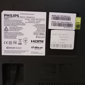 Philips TV Philips 65PUS6412 Televizyon