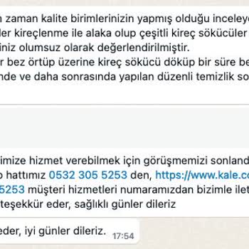 Kale Klozette Hüsran