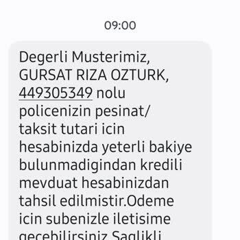 Ziraat Bankası Ve Türkiye Sigorta İzinsiz Para Kesiyor