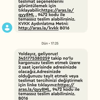 Aras Kargo Yalan Beyanda Bulunuyor Suç Duyurusunda Bulunacağım