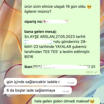 Selin Shoes İade Paramı 20 Gündür Yatırmıyor.