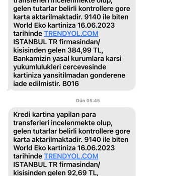 Yapı Kredi Bankası Kart İncelenmesi Saçmalığı