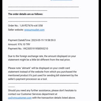 FILA Yapmış Olduğum Siparişin Teslimatı Yapılmaması