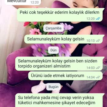 Ark Ticaret İnternetten Ürün Aldım İade Yapamıyorum