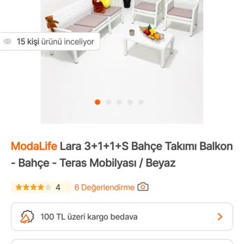 Modalife Mobilya'nın Teslimatı Hakkında Sorun Yaşadım