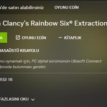 Geforce Now Sahip Olduğum Oyunu Tanımıyor.