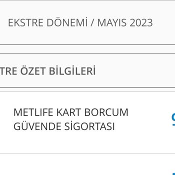 Denizbank Metlife Kart Borcum Güvende