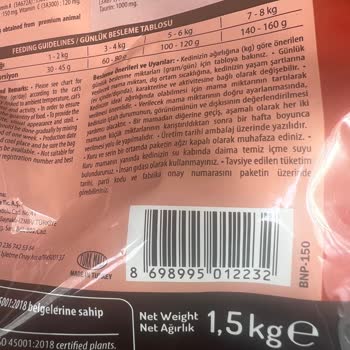 Bonnie Kedi Maması Yenmiyor