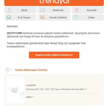 Trendyol Ve Çalıştığı Kargo Sorumsuzluğu