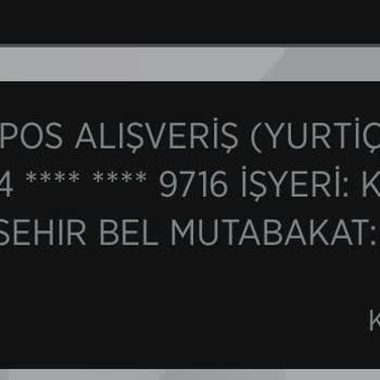 Konya Büyükşehir Belediyesi Elkartıma E Dolum Yaptım Para Yüklenmedi