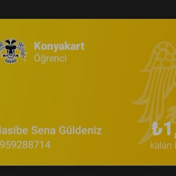 Konya Büyükşehir Belediyesi Elkartıma E Dolum Yaptım Para Yüklenmedi