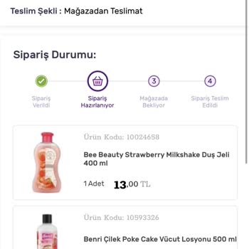 Gratis Siparişimi Eksik Paketleyip Verdiler