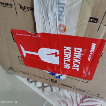 MNG Kargo Kırık Gelen Kargo